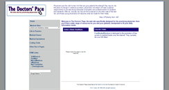 Desktop Screenshot of doctorspage.net